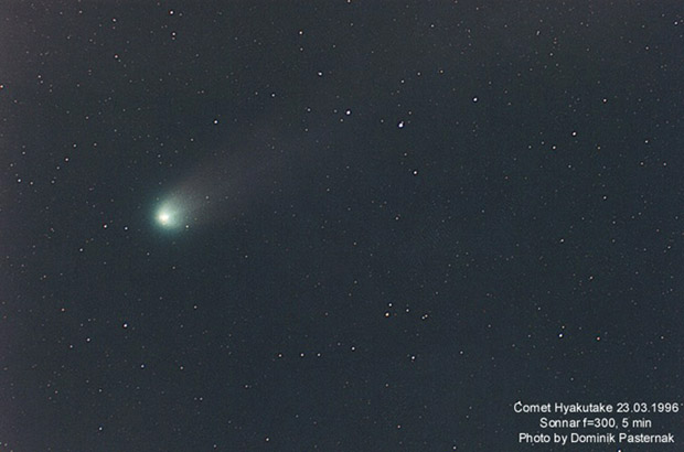 Kometa Hyakutake (zdj1)