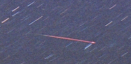 Powiekszenie ladu meteoru