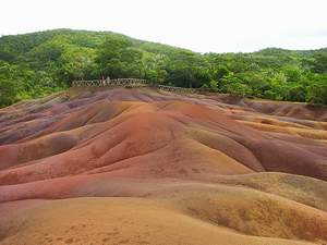 Mauritius, rezerwat "7 kolorw Ziemi"